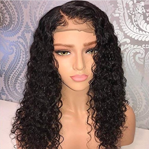100% Human Virgin Brazilian curly lace
